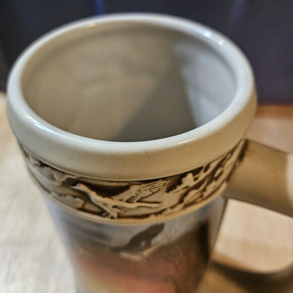 Terry Redlin Ducks Unlimited Miller Beer THE PLEASURES OF WINTER 2nd in Series - Picture 5 of 7